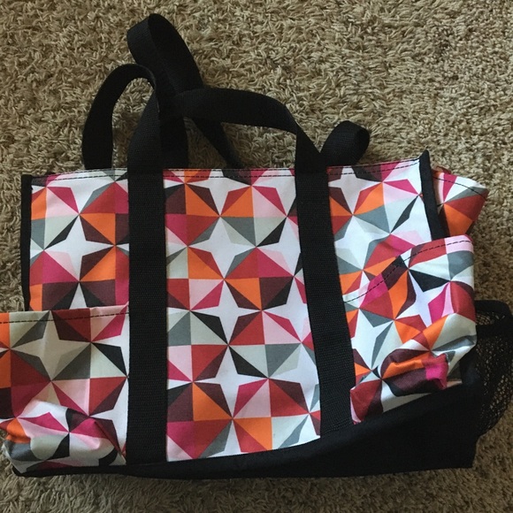 thirty one zip top organizing utility tote